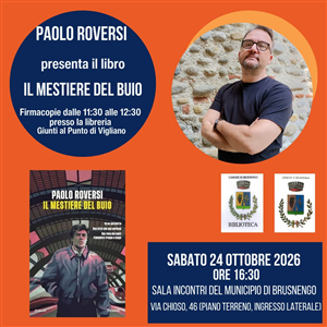 Incontro con l'autore - PAOLO ROVERSI